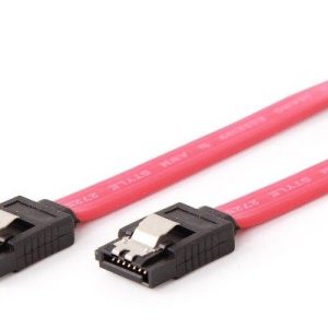 CC-SATAM-DATA Gembird Metal clips, Serial ATA data kabl flat 0.5m A - CC-SATAM-DATA