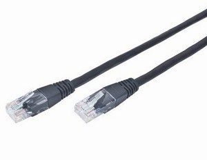 PP12-5M/BK Gembird Mrezni kabl, CAT5e UTP Patch cord 5m black A - PP12-5M/BK