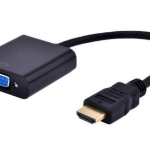A-HDMI-VGA-06 ** Gembird  HDMI to VGA + AUDIO adapter cable, single port (alt A-HDMI-VGA-03, 439)