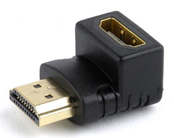 A-HDMI90-FML Gembird HDMI desni ugao adapter, 90° nadole HDMI adapteri SOPING.RS 41 A-HDMI90-FML Gembird HDMI desni ugao adapter, 90° nadole