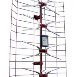Antena TV panel V2.0 Spoljna sa pojacalom, 15-32db, UHF/VHF/DVB-T2 FO-KES