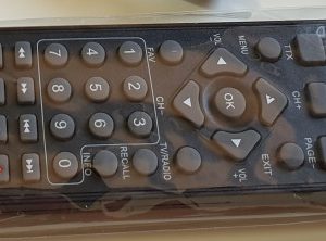 GMB-T2-DALJINSKI ** upravljac za SET TOP BOX, remote controller for GMB-T2 (175)