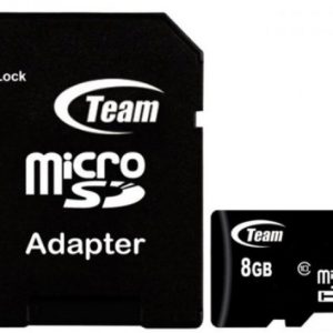 TeamGroup MICRO SDHC 8GB CLASS 10+SD Adapter TUSDH8GCL1003