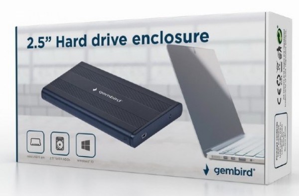 EE2-U2S-5 Gembird USB 2.0 Externo kuciste za 2.5 SATA hard diskove HDD SOPING.RS 42 EE2-U2S-5 Gembird USB 2.0 Externo kuciste za 2.5 SATA hard diskove - Слика 2