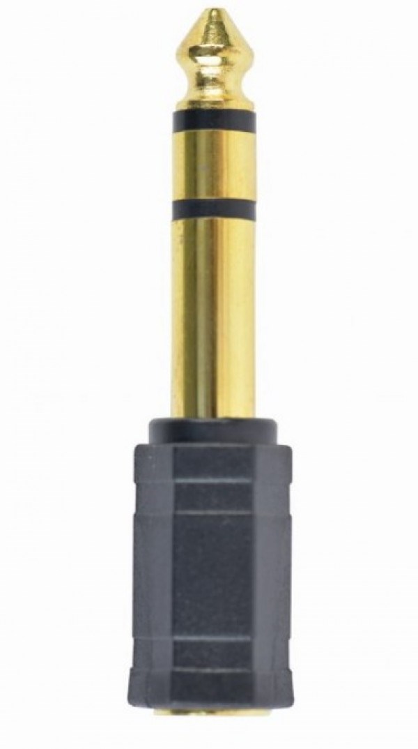 A-6.35M-3.5F Gembird 6.35mm stereo plug to 3.5mm stereo socket CAGP23930BK Zvučnici i audio uređaji SOPING.RS 43 A-6.35M-3.5F Gembird 6.35mm stereo plug to 3.5mm stereo socket CAGP23930BK - Слика 3
