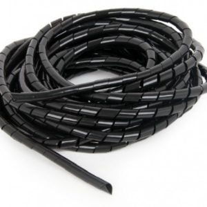 CM-WR1210-01 Gembird Obloga spiralnog kabla od 12mm, 10m, crna