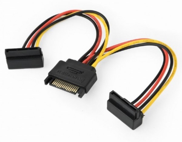 CC-SATAM2F-02 Gembird SATA power splitter cable with angled(90) output connectors, 0.15 m Kablovi za napajanje SOPING.RS 43 CC-SATAM2F-02 Gembird SATA power splitter cable with angled(90) output connectors, 0.15 m - Слика 3