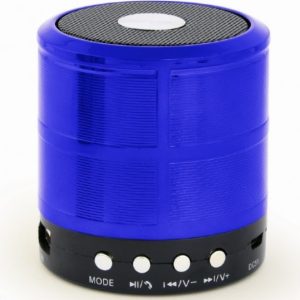 SPK-BT-08-B Gembird Portable Bluetooth speaker +handsfree 3W, FM, microSD, AUX, blue FO
