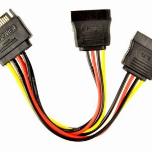 CC-SATAM2F-01 Gembird SATA power splitter cable, 0.15 m A - CC-SATAM2F-01