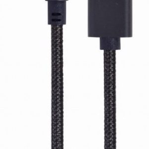 CC-USB2-AMCML-0.2M Gembird pod uglom USB Type-C kabl za punjenje i prenos podataka, 0.2 m, black