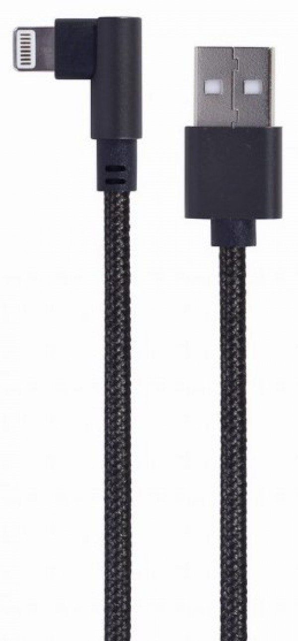 CC-USB2-AMLML-0.2M Gembird pod uglom USB 8-pin kabl za punjenje i prenos podataka, 0.2 m, black USB kablovi SOPING.RS 42 CC-USB2-AMLML-0.2M Gembird pod uglom USB 8-pin kabl za punjenje i prenos podataka, 0.2 m, black - Слика 2