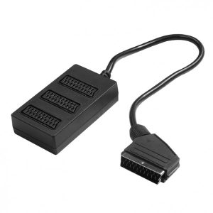 Video kabel V81-3 muski skart kabl na 3 zenska Video kablovi SOPING.RS Video kabel V81-3 muski skart kabl na 3 zenska