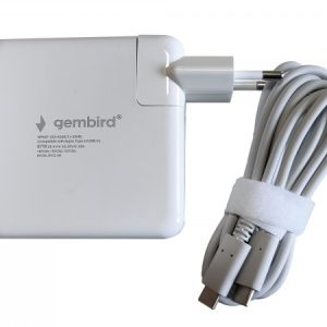 NPA87-202-4300 (TJ-354B Apple Type-C/USB-C) Gembird punjač za MacBook 87W-20,2V-4.3A, USB Type-C