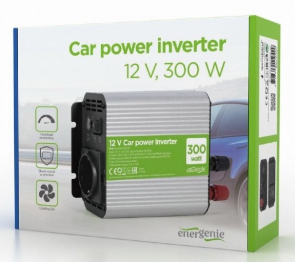 EG-PWC300-01 Gembird 12V Auto inverter DC/AC 300W+USB port Ostalo SOPING.RS 44 EG-PWC300-01 Gembird 12V Auto inverter DC/AC 300W+USB port - Слика 4