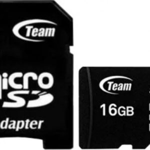 TeamGroup MICRO SDHC 16GB 80/15MB/s UHS-I U1 C10 +SD Adapter TUSDH16GCL10U03