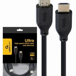 CC-HDMI8K-3M Gembird HDMI kabl v.2.1 ethernet support UHD/8K TV 3m
