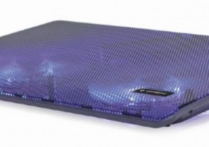 NBS-2F15-05 Gembird hladnjak za laptop, 15.6 2x125mm Fan, USB, 340x250mm, Ergo Stand