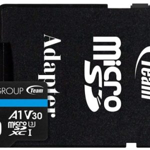 TeamGroup MICRO SDXC 256GB ELITE, UHS-I U3 V30 A1, 100/50MB/s +SD Adapter TEAUSDX256GIV30A103