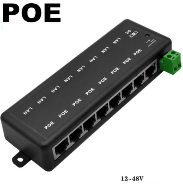 POE-INJ-8xRJ45 Gembird 8CH Pasivni prolazni POE injector, for IP Network Camera Ubiquiti and Mikrot Svičevi SOPING.RS 41 POE-INJ-8xRJ45 Gembird 8CH Pasivni prolazni POE injector, for IP Network Camera Ubiquiti and Mikrot