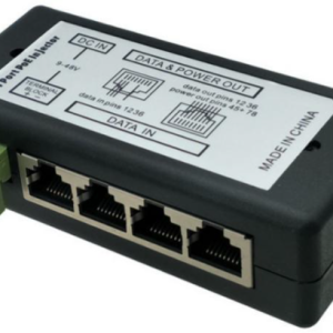 POE-INJ-4xRJ45 Gembird 4CH Pasivni prolazni POE injector,  for IP Network Camera Ubiquiti and MikroT