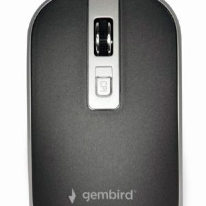 MUS-4B-06-BS Gembird Optički miš 800-1200Dpi 4-button 99mm black/silver USB