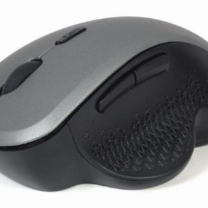 MUSW-6B-02-BG Gembird Bežični miš 2,4GHz optički USB 6-button 800-1600Dpi black-spacegrey 112mm