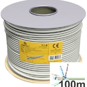 FPC-6004-SOL/100 Gembird FTP cat.6 Indoor solid CCA kotur 100m