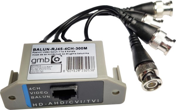 BALUN RJ45-4CH-300M Gembird balun za 4 kamere (AHD/CVI/TVI) do 5 megapiksela cena za komad Oprema za video nadzor SOPING.RS 42 BALUN RJ45-4CH-300M Gembird balun za 4 kamere (AHD/CVI/TVI) do 5 megapiksela cena za komad - Слика 2