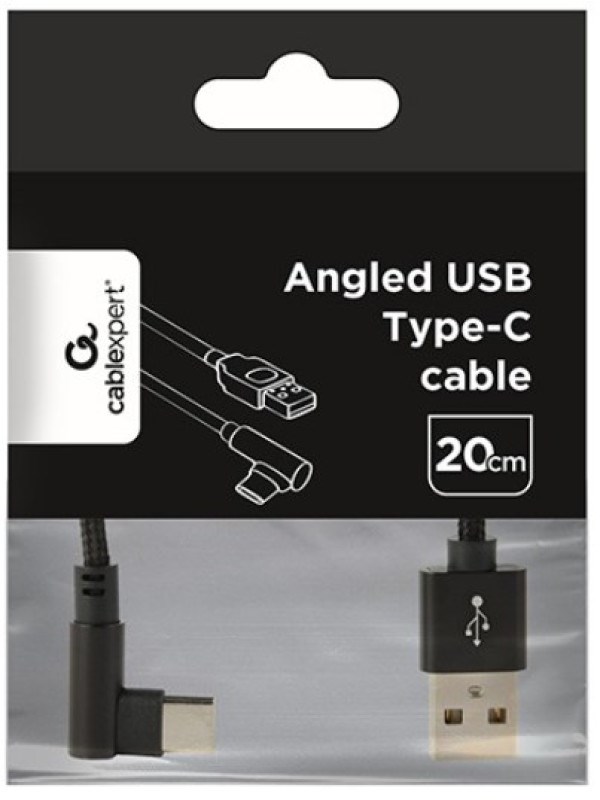 CC-USB2-AMCML-0.2M Gembird pod uglom USB Type-C kabl za punjenje i prenos podataka, 0.2 m, black USB kablovi SOPING.RS 43 CC-USB2-AMCML-0.2M Gembird pod uglom USB Type-C kabl za punjenje i prenos podataka, 0.2 m, black - Слика 3