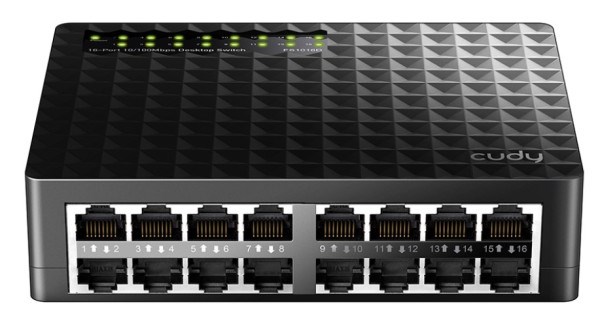 Cudy FS1016D 16-Port 10/100M Base-TX Port Switch Svičevi SOPING.RS 43 Cudy FS1016D 16-Port 10/100M Base-TX Port Switch - Слика 3