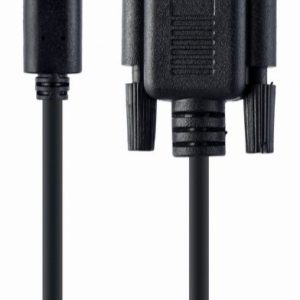 A-CM-VGAM-01 Gembird USB-C to VGA-M adapter, 2 m, black, blister