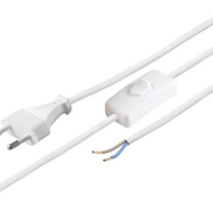 Strujni kabel sa prekidačem 1,5m N2K-WH/VDE beli Ostalo SOPING.RS Strujni kabel sa prekidačem 1,5m N2K-WH/VDE beli