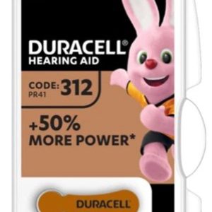 Duracell Hearing Aid 312 1,45V baterija za slušni aparat PAK6