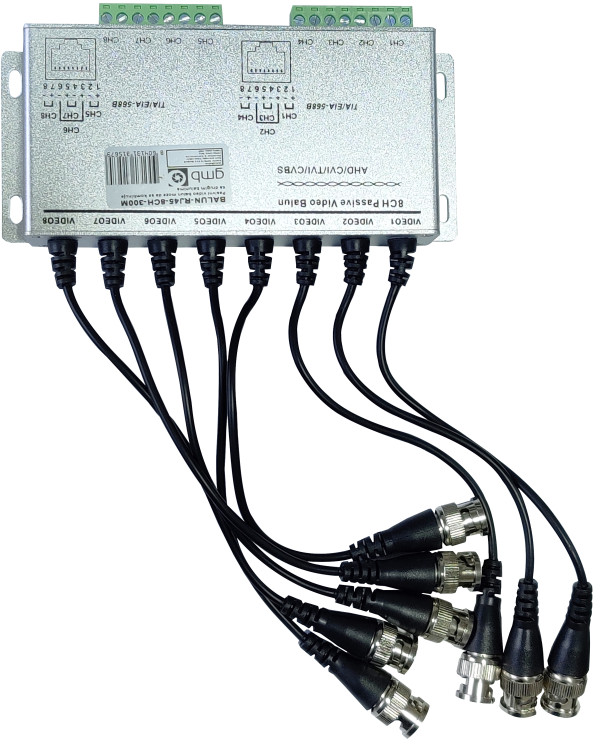 BALUN RJ45-8CH-300M Gembird balun za 8 kamere (AHD/CVI/TVI) do 5 megapiksela cena za komad Oprema za video nadzor SOPING.RS 41 BALUN RJ45-8CH-300M Gembird balun za 8 kamere (AHD/CVI/TVI) do 5 megapiksela cena za komad