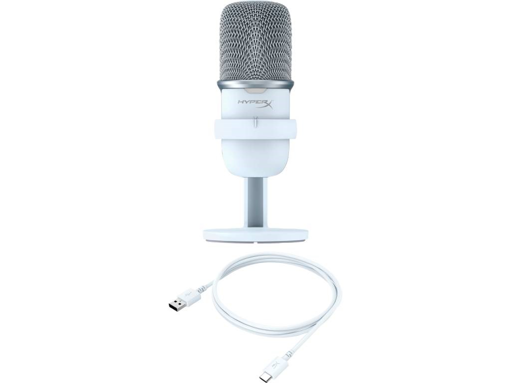 HyperX SoloCast – USB Microphone (White) Mikrofoni SOPING.RS 42 HyperX SoloCast - USB Microphone (White) - Слика 2