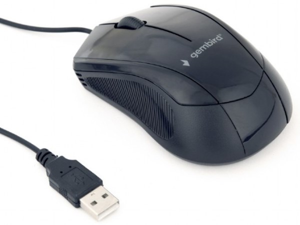 MUS-3B-02 ** Gembird Optički miš 1000Dpi 3-button black 105mm USB (237) Fiksni telefoni SOPING.RS 42 MUS-3B-02 ** Gembird Optički miš 1000Dpi 3-button black 105mm USB (237) - Слика 2
