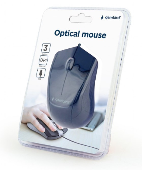 MUS-3B-02 ** Gembird Optički miš 1000Dpi 3-button black 105mm USB (237) Fiksni telefoni SOPING.RS 41 MUS-3B-02 ** Gembird Optički miš 1000Dpi 3-button black 105mm USB (237)