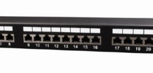 NPP-C624-002 Gembird Cat.6 24 port shielded patch panel, 19 1U