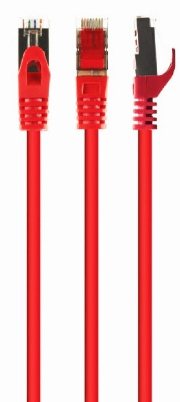 PP6-0.5M/R Gembird Mrezni kabl, CAT6 FTP Patch cord 0.5m red Mrežni kablovi SOPING.RS 41 PP6-0.5M/R Gembird Mrezni kabl, CAT6 FTP Patch cord 0.5m red