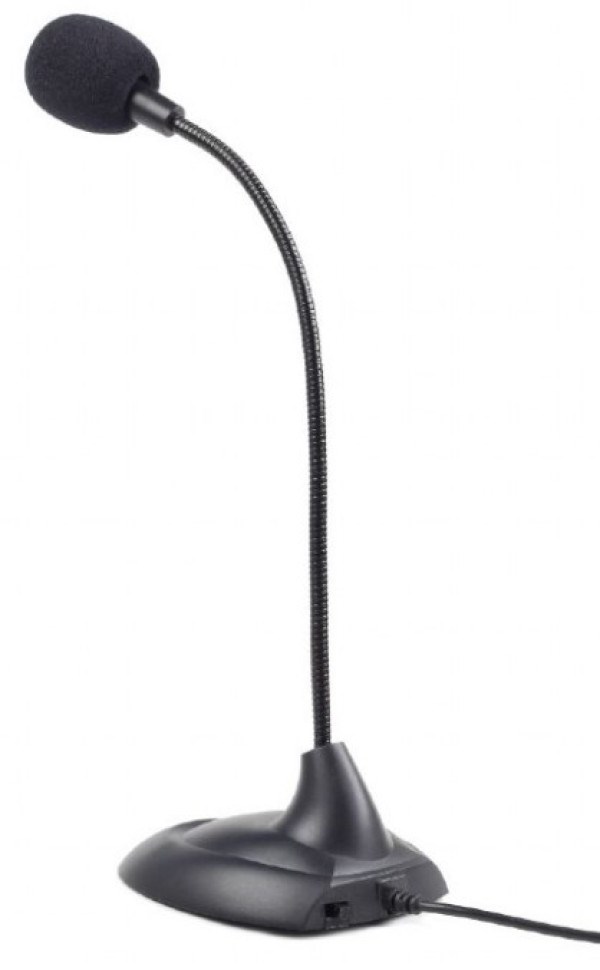 MIC-205 * Gembird Desktop mikrofon, savitljivo telo, black, 3.5mm sa prekidacem (249) Mikrofoni SOPING.RS 42 MIC-205 * Gembird Desktop mikrofon, savitljivo telo, black, 3.5mm sa prekidacem (249) - Слика 2
