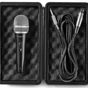MPWD50CBK Karaoke mikrofon, 6.35mm -72dB+, Sensitivity, 50Hz-15kHz, 5.0m + Kofer