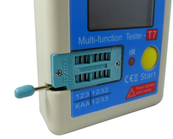 Tester elektronskih komponenti LCR-T7 za diode, duple diode, otpornike, kondenzatore, induktore.. Alati SOPING.RS 43 Tester elektronskih komponenti LCR-T7 za diode, duple diode, otpornike, kondenzatore, induktore.. - Слика 3