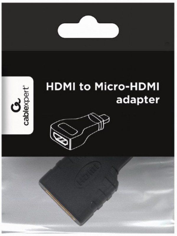 A-HDMI-FD Gembird HDMI (A female) to micro-HDMI (D male) adapter HDMI adapteri SOPING.RS 44 A-HDMI-FD Gembird HDMI (A female) to micro-HDMI (D male) adapter - Слика 4