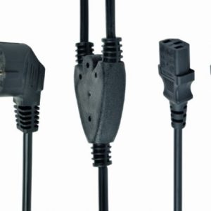 PC-186-ML6 Gembird Kabl za napajanje racunara, Y razdelnik (C13), VDE certifikat 2m