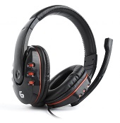 GHS-402 Gembird Stereo gejmerske slusalice sa mikrofonom+volume kontrolom 2x3.5mm - GHS-402