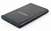 EE2-U3S-6 Gembird USB 3.1 Externo kuciste za 2.5 SATA hard diskove, Type-C, bruseni aluminium,crno A - EE2-U3S-6