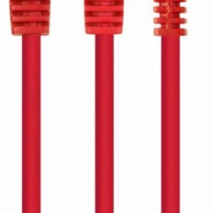 PP6U-3M/R Gembird Mrezni kabl, CAT6 UTP Patch cord 3m red