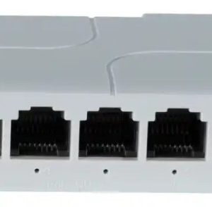 POE-EXT-14F 5 port, 100mbps POE extender, 30/60W 8W/port, POE voltage 44-57Vdc, 100m, 802.3af/at