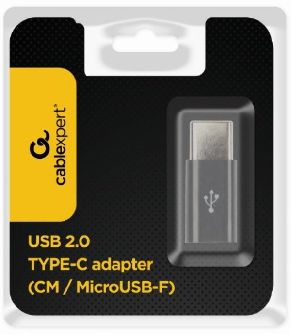 A-USB2-CMmF-01 Gembird microUSB 2.0 na Type-C adapter (CM/MicroUSB-F), black A – A-USB2-CMmF-01 USB adapteri SOPING.RS 43 A-USB2-CMmF-01 Gembird microUSB 2.0 na Type-C adapter (CM/MicroUSB-F), black A - A-USB2-CMmF-01 - Слика 3