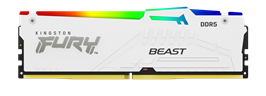 DDR5 32GB (2x16GB) 5200MHz CL40 DIMM [FURY Beast] White RGB XMP - KF552C40BWAK2-32